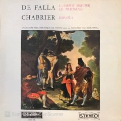 De Falla L'amour Sorcier ''El Amor Brujo'' LP
