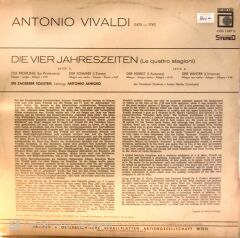 Antonio Vivaldi (Dört Mevsim) Die vier Jahreszeiten LP