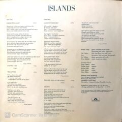 King Crimson - Islands LP