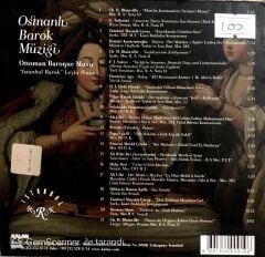 Osmanlı Barok Müziği CD