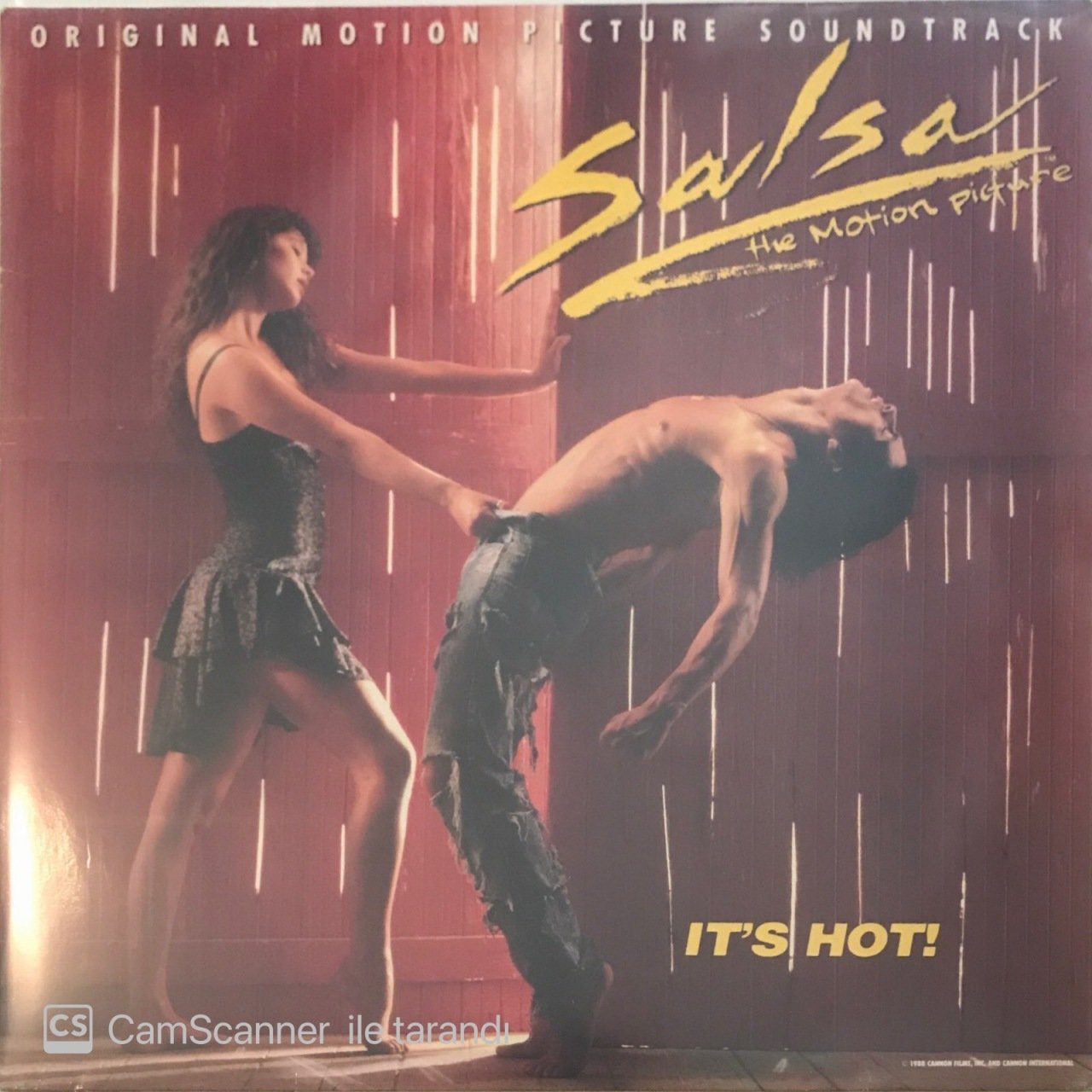 Original Motion Picture Soundtrack Salsa It's Hot LP