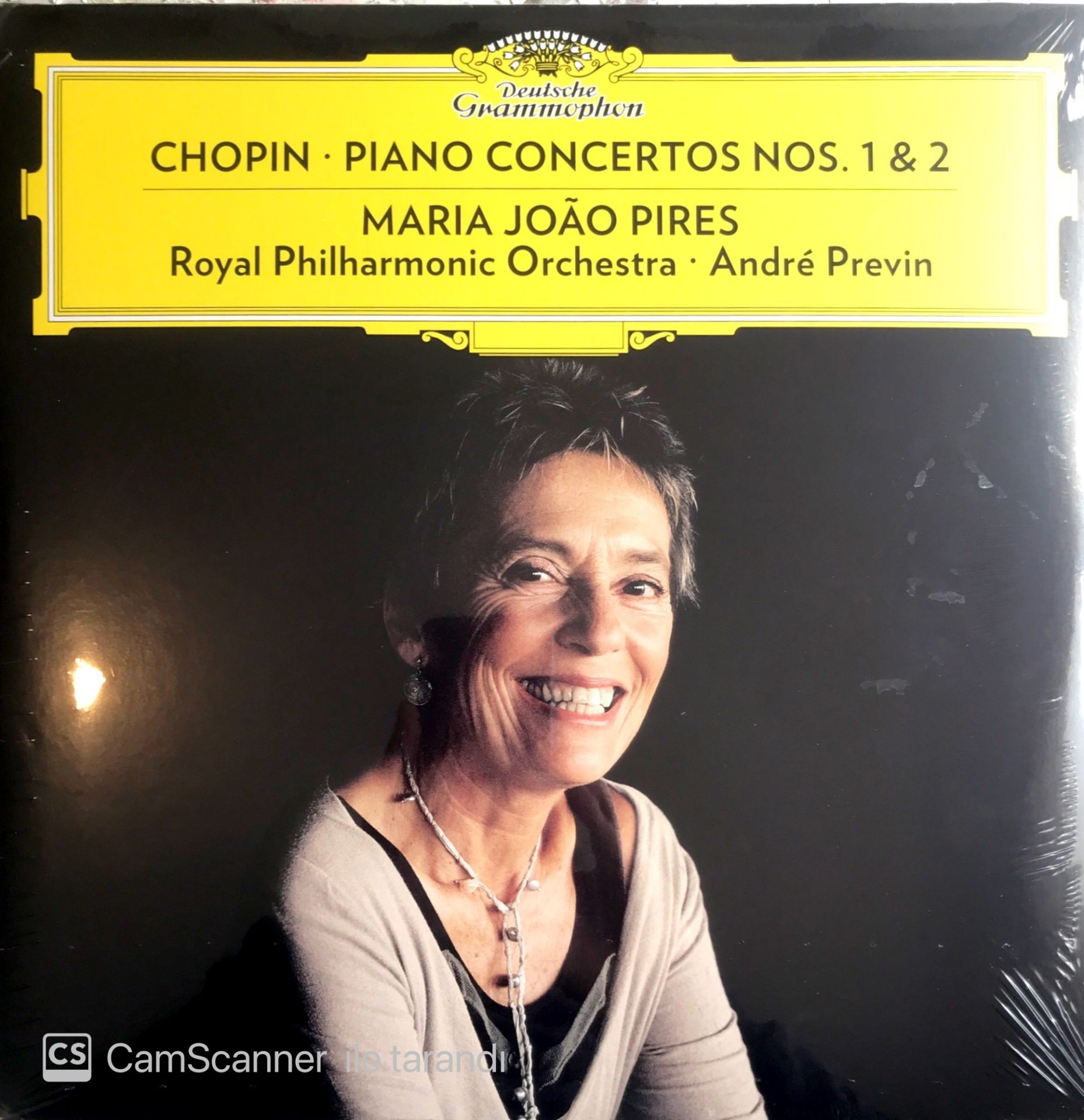Chopin Piano Concertos Nos 1&2 Maria Joao Pires LP