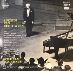 Wilhelm Backhaus Beethoven LP