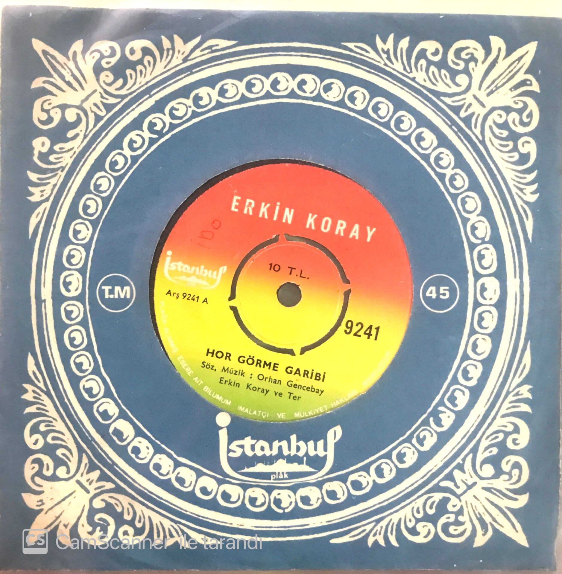 Erkin Koray - Züleyha 45lik