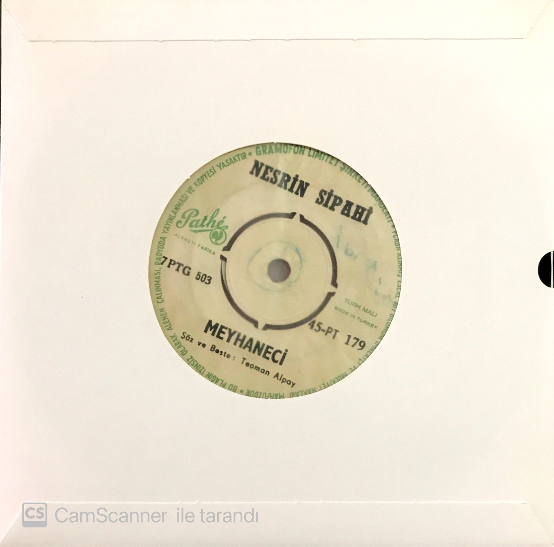 Nesrin Sipahi - Meyhaneci 45lik