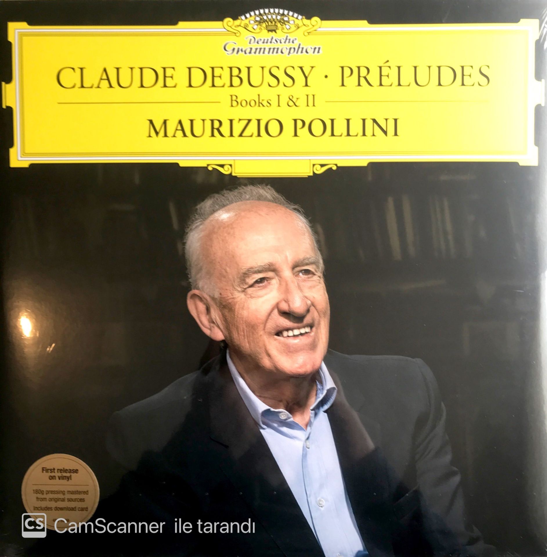 Claude Debussy Preludes - Maurizio Pollini LP