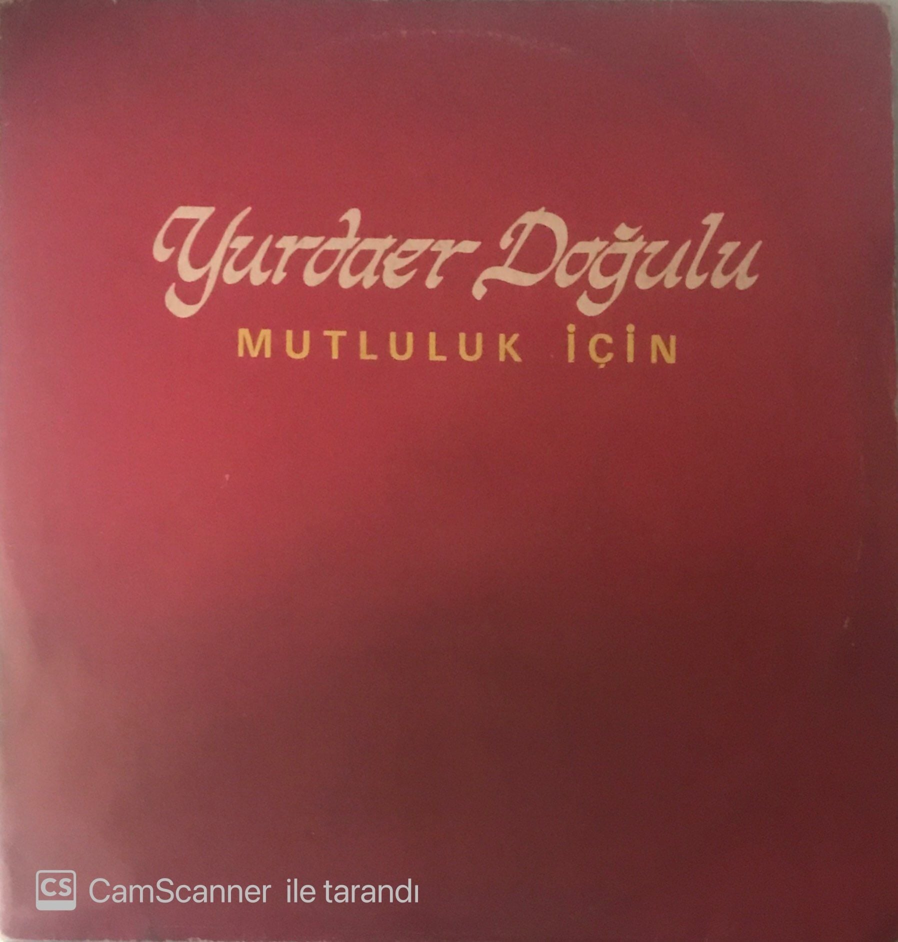 Yurdaer Doğulu Mutluluk İçin LP