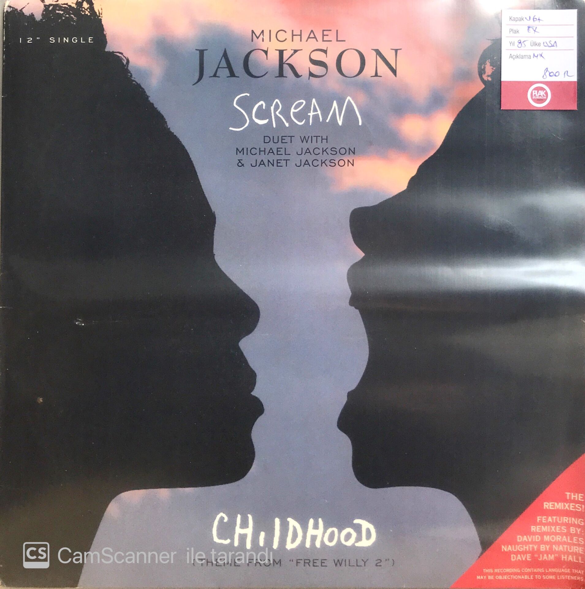 Michael Jackson / Scream LP Maxi Single