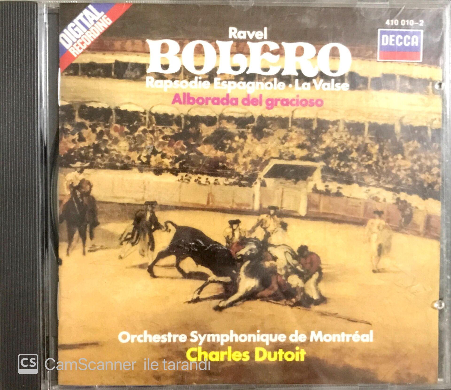 Ravel Bolero CD