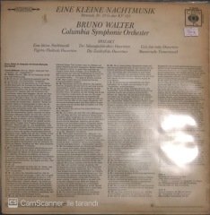 Eine Kleine Nachtmusik Bruno Walter Columbia Symphonie Orchester LP