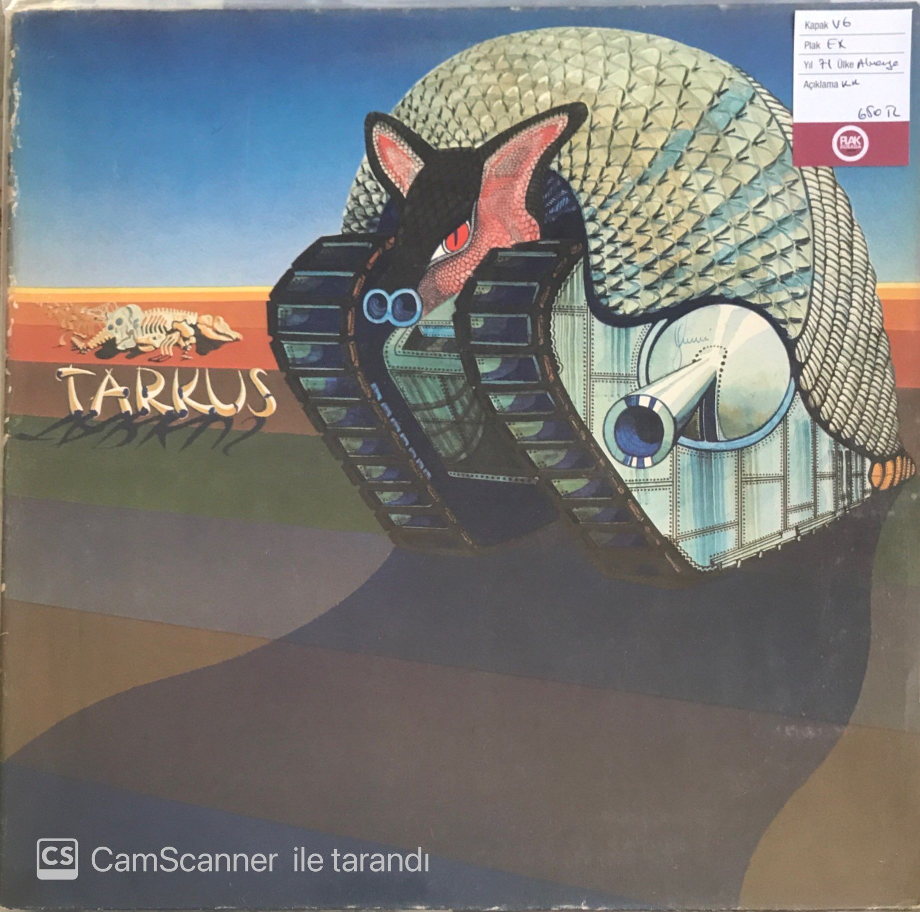 Emerson Lake & Palmer Tarkus LP