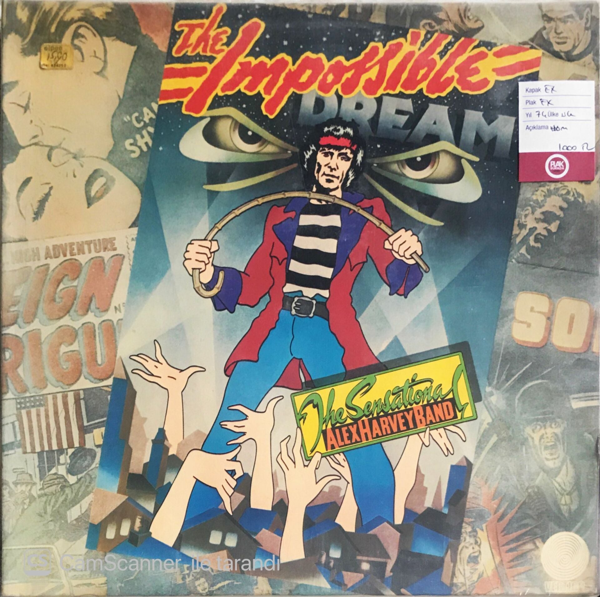 Alex Harvey Band - The Impossible - LP
