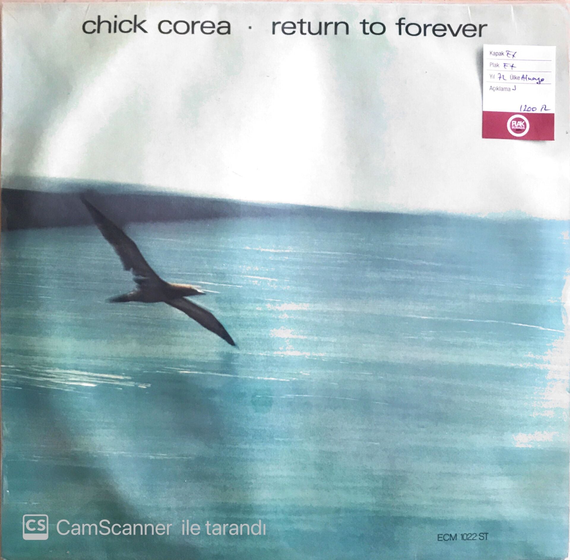 Chick Corea - Return To Forever - LP