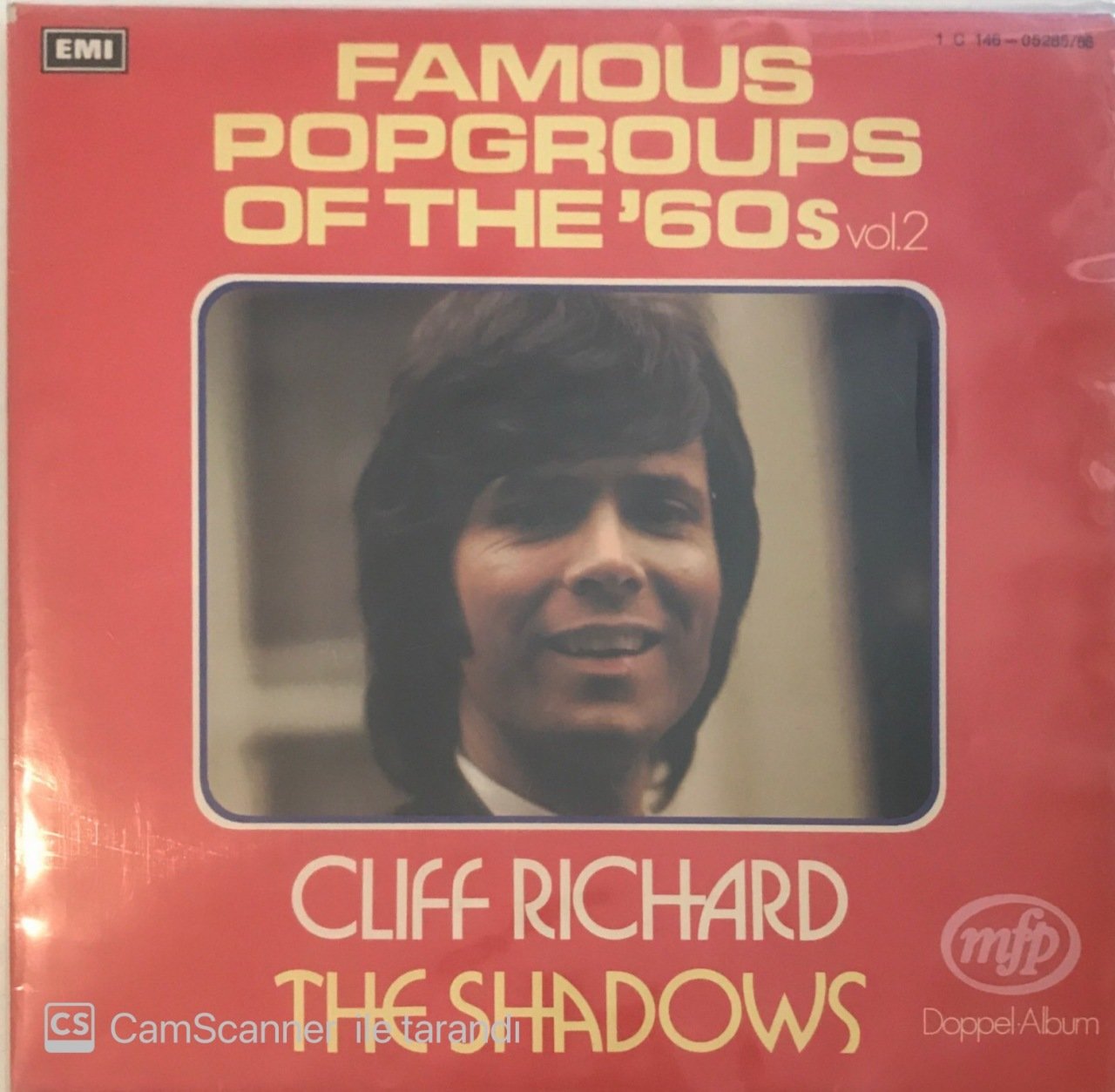 Cliff Richard The Shadows Famous Popgroups Of The '60s Vol.2 Double LP