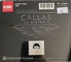 Maria Callas La Divina 2 CD