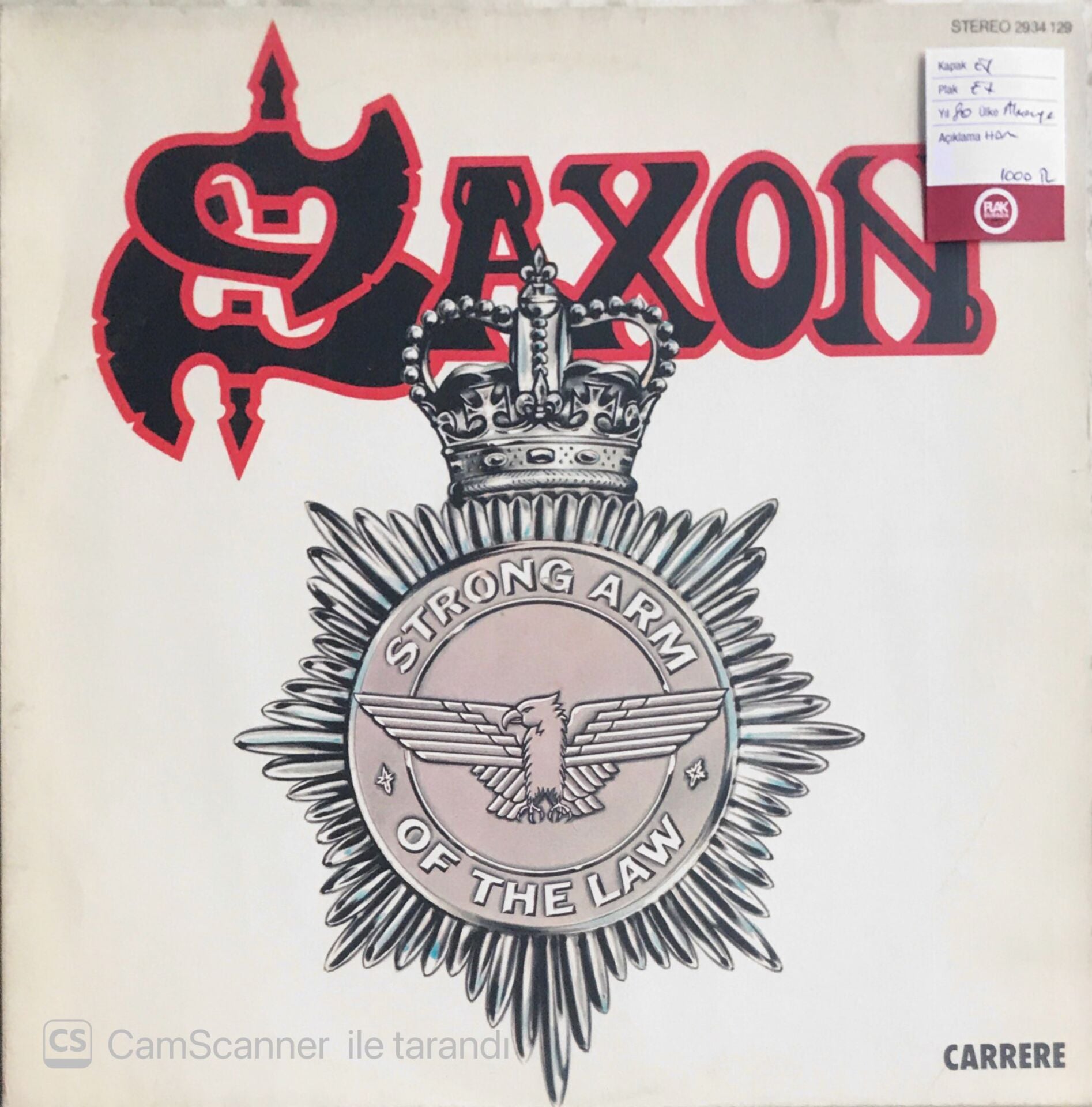 Saxon - Strong Arm Of The Law - LP