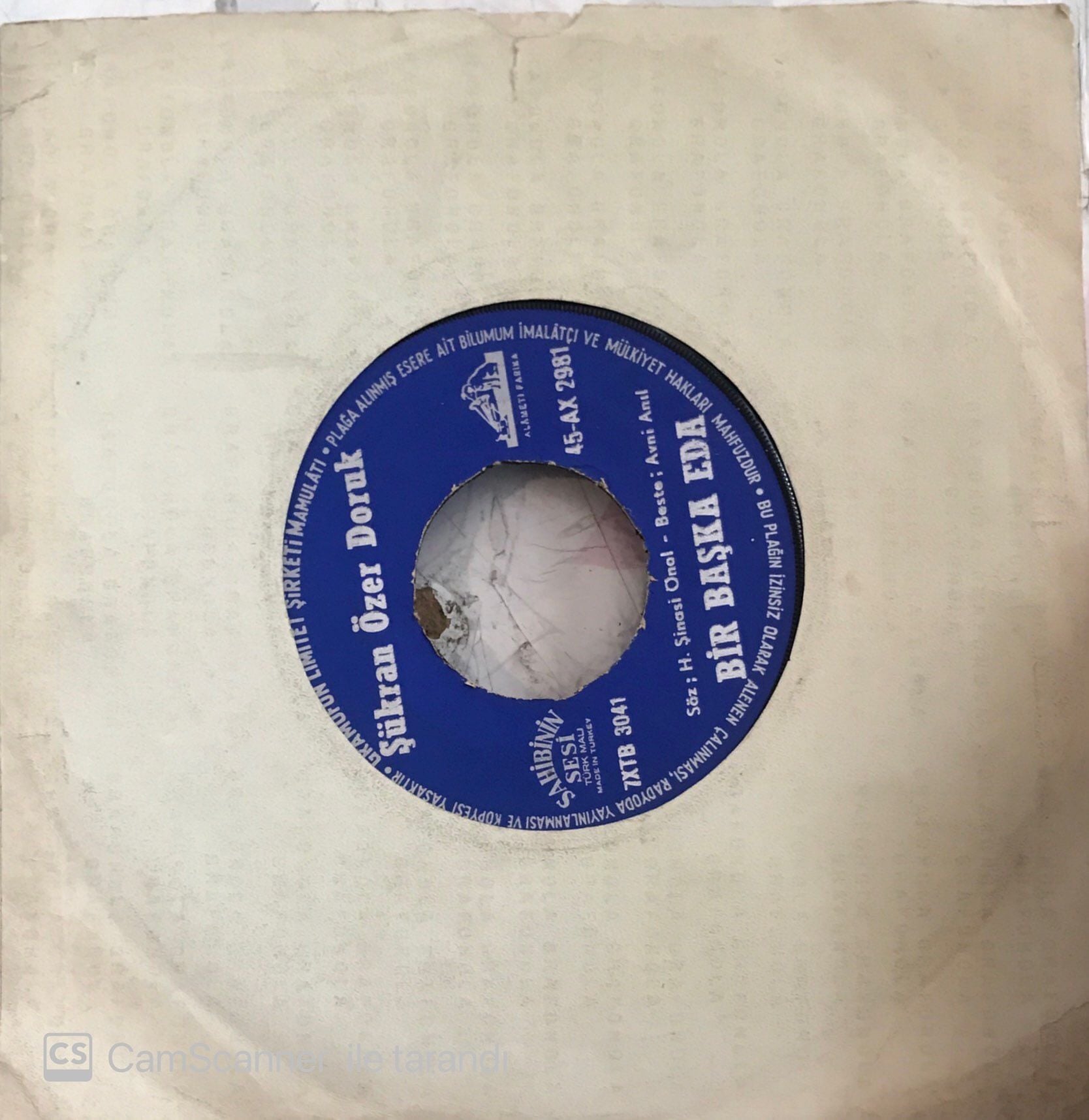 Şükran Özer Doruk - Bir Başka Eda 45lik