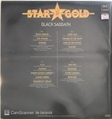 Black Sabbath Star Gold Double LP