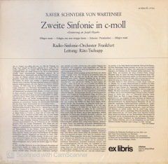 Xaver Schnyder Von Wartensee Zweite Sinfonie In C-Moll LP