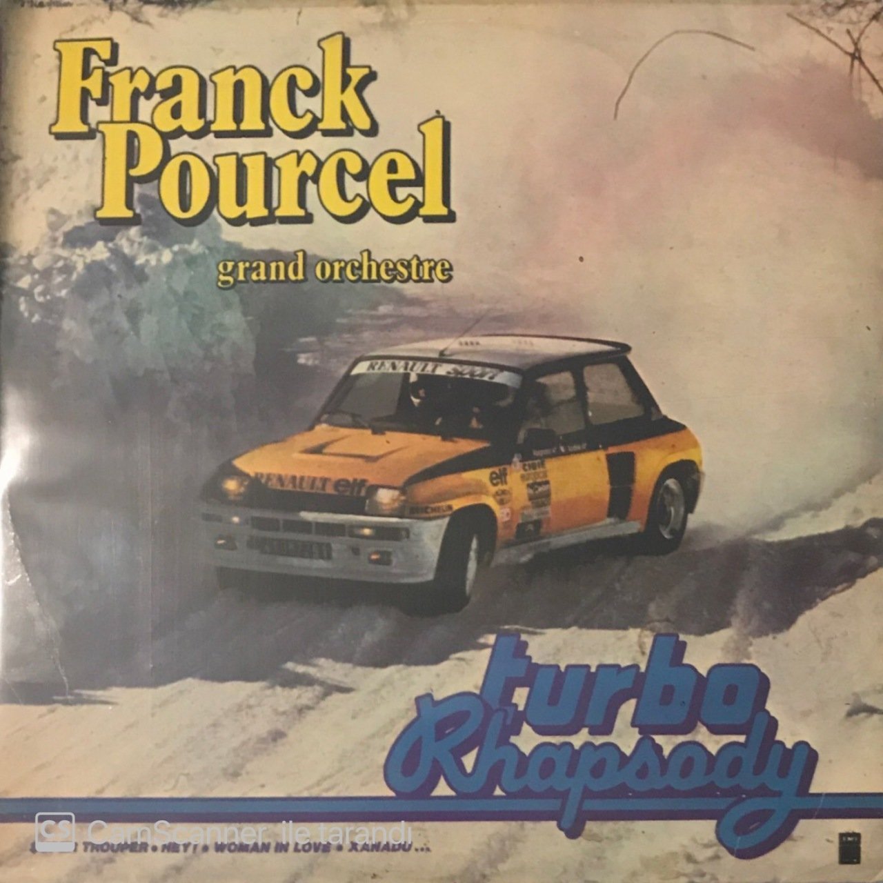 Franck Pourcel Turbo Rhapsody LP