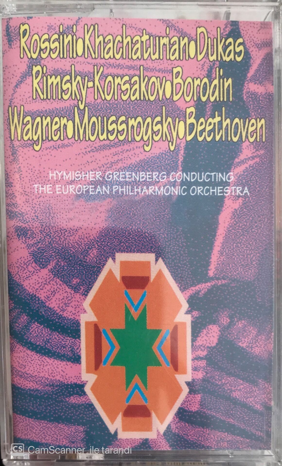 Rossini Khachaturian Dukas Rimsky Korkakov Borodin Wagner Moussrogsky Beethoven KASET