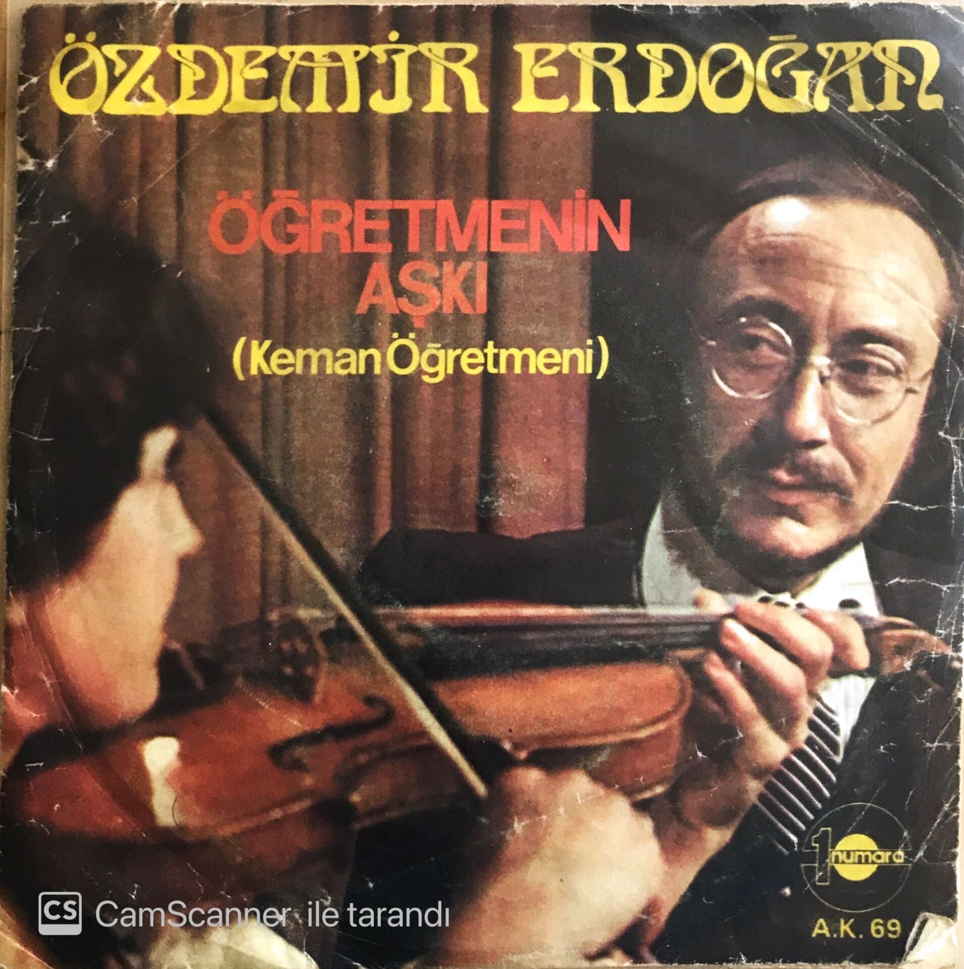 Özdemir Erdoğan - Öğretmenin Aşkı(Keman Öğretmeni) - 45'lik