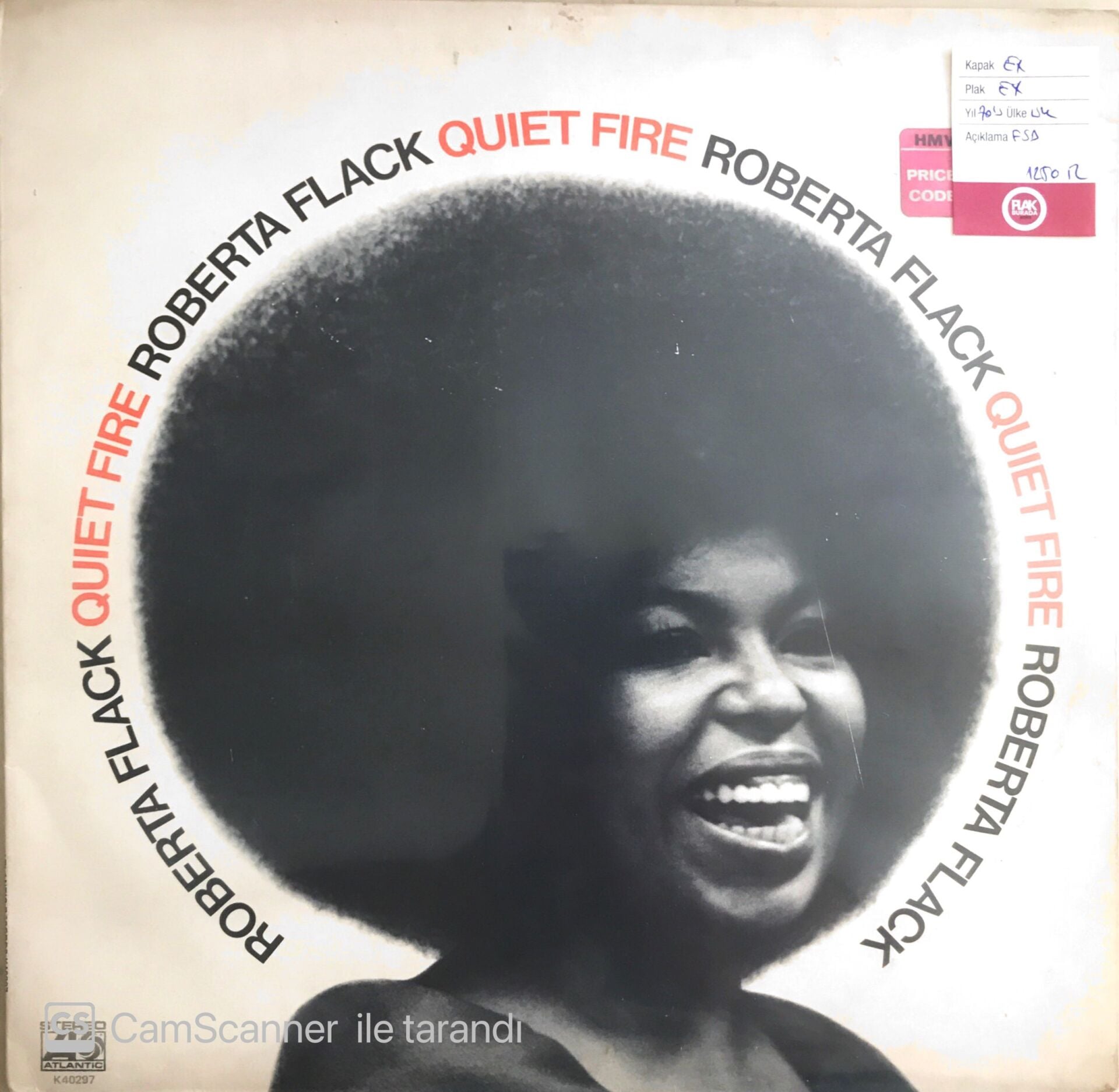 Roberta Flack - Quiet Fire - LP