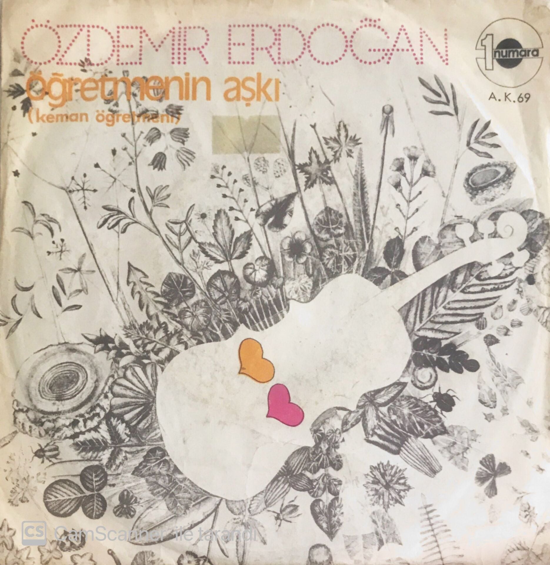 Özdemir Erdoğan - Öğretmenin Aşkı(Keman Öğretmeni) - 45'lik