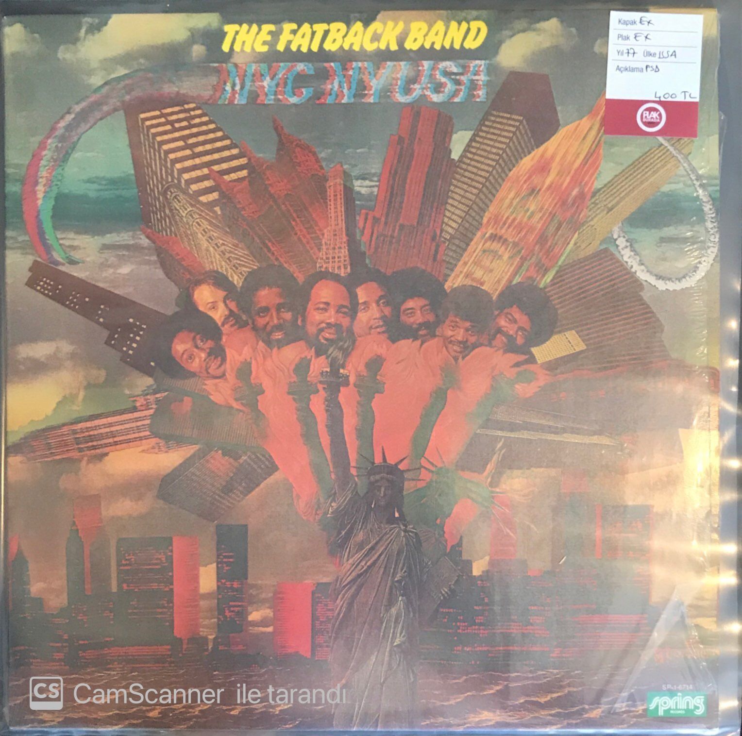 The Fatback Band - NYCNUSA LP