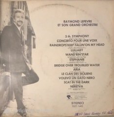 Raymond Lefevre Et Son Grand Orchestre LP