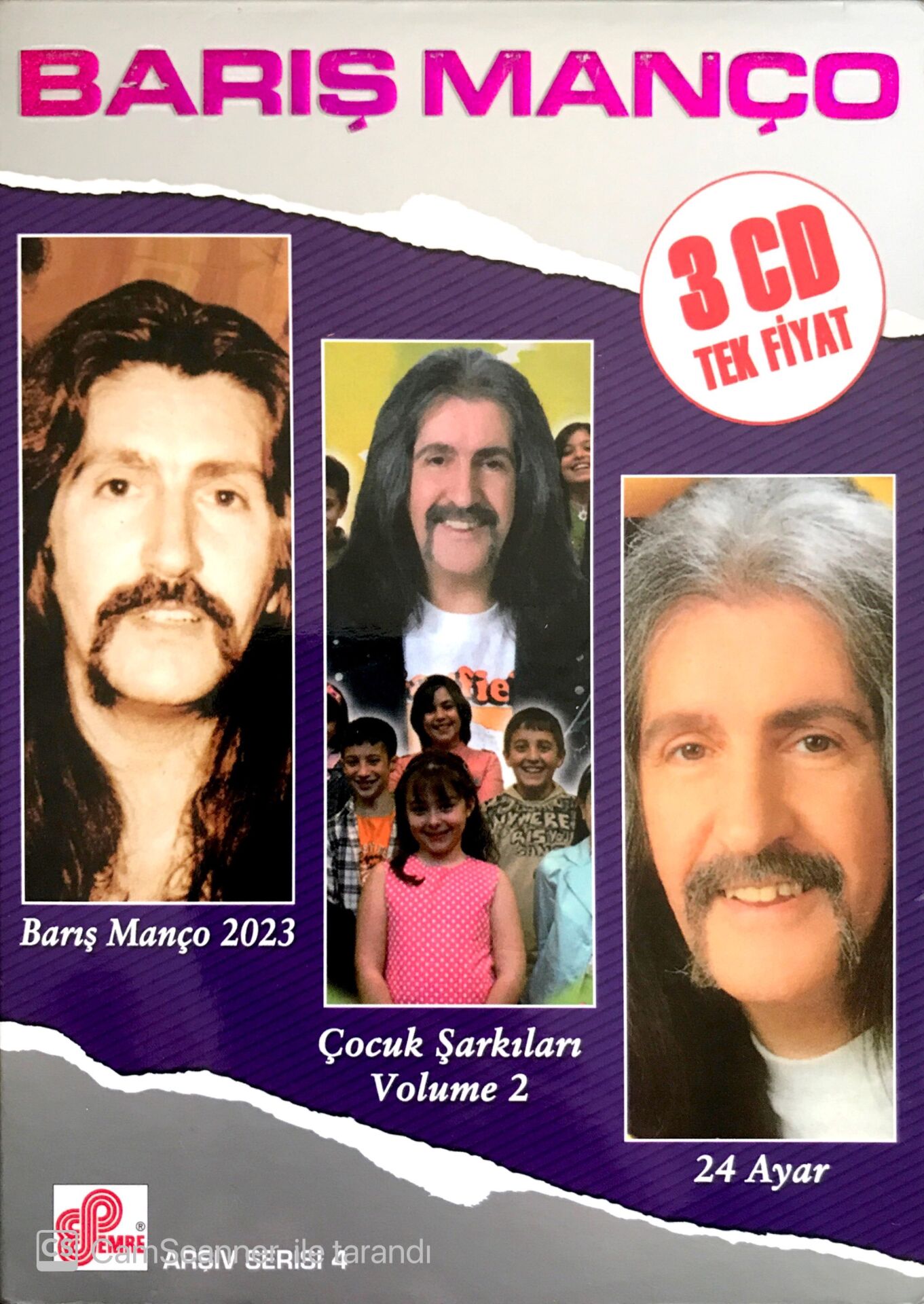 Barış Manço / Barış Manço 2023 - Çocuk Şarkıları Volume 2 - 24 Ayar 3 CD