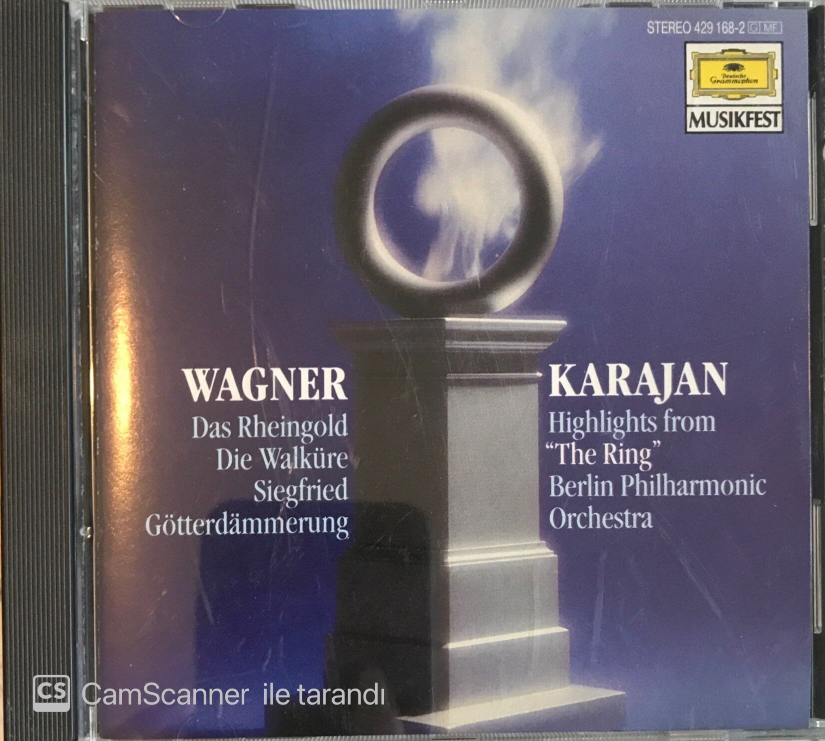 Wagner - Karajan Highlights From The Ring Berlin Philharmonic Orchestra CD
