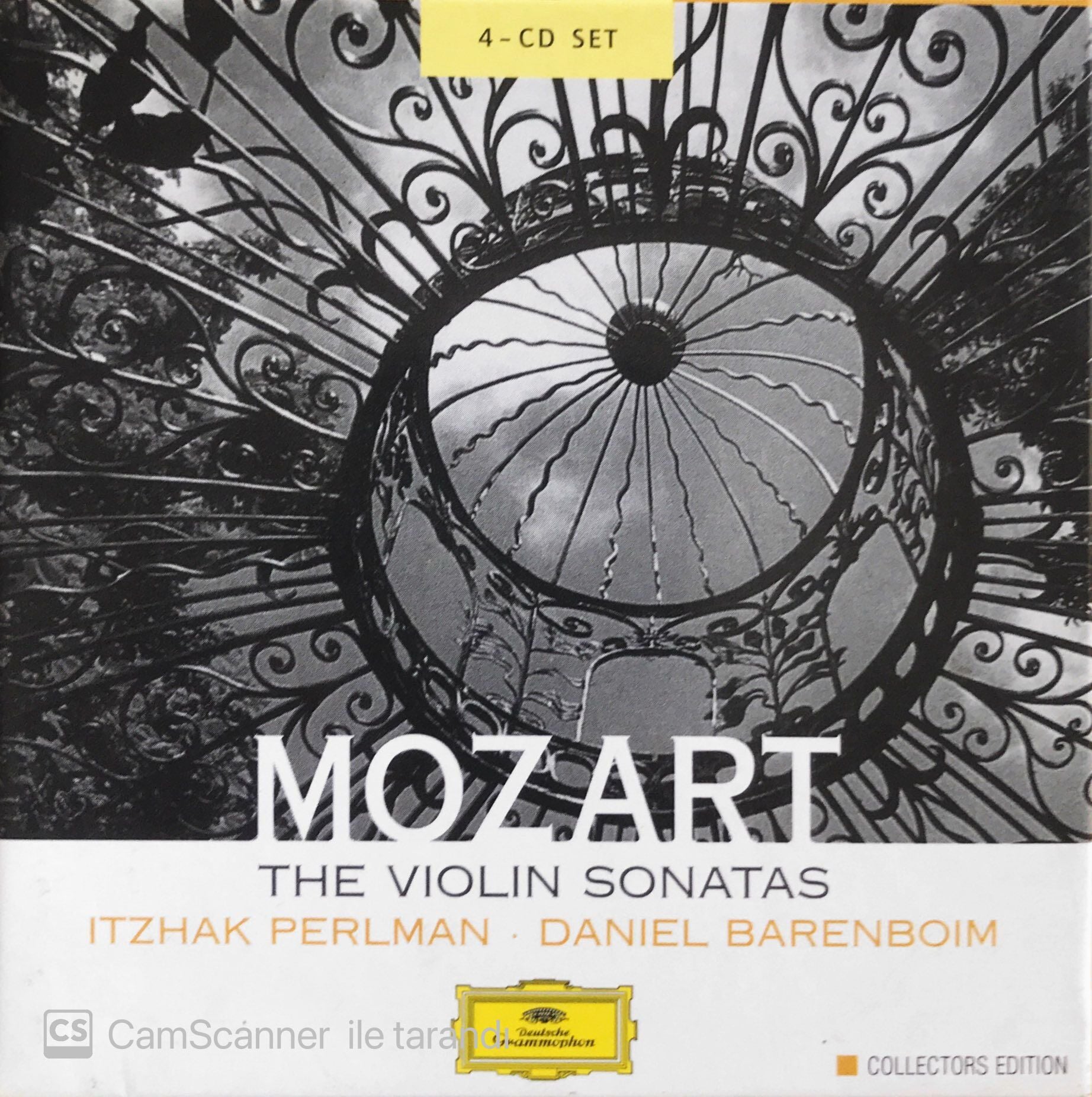 Mozart - The Violin Sonatas Itzhak Perlman Daniel Barenboim - 4 CD