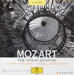 Mozart - The Violin Sonatas Itzhak Perlman Daniel Barenboim - 4 CD