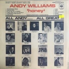 Andy Williams Honey LP