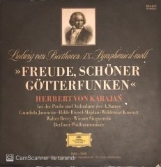Ludwig Van Beethoven IX. Symphonie D-Moll Freude Schöner Götterfunken LP