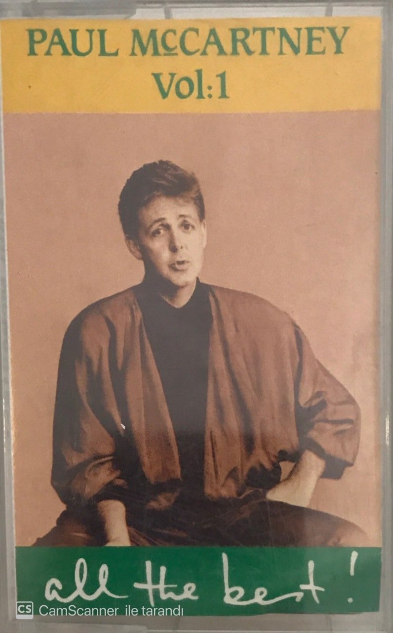Paul McCartney All The Best Vol.1 KASET