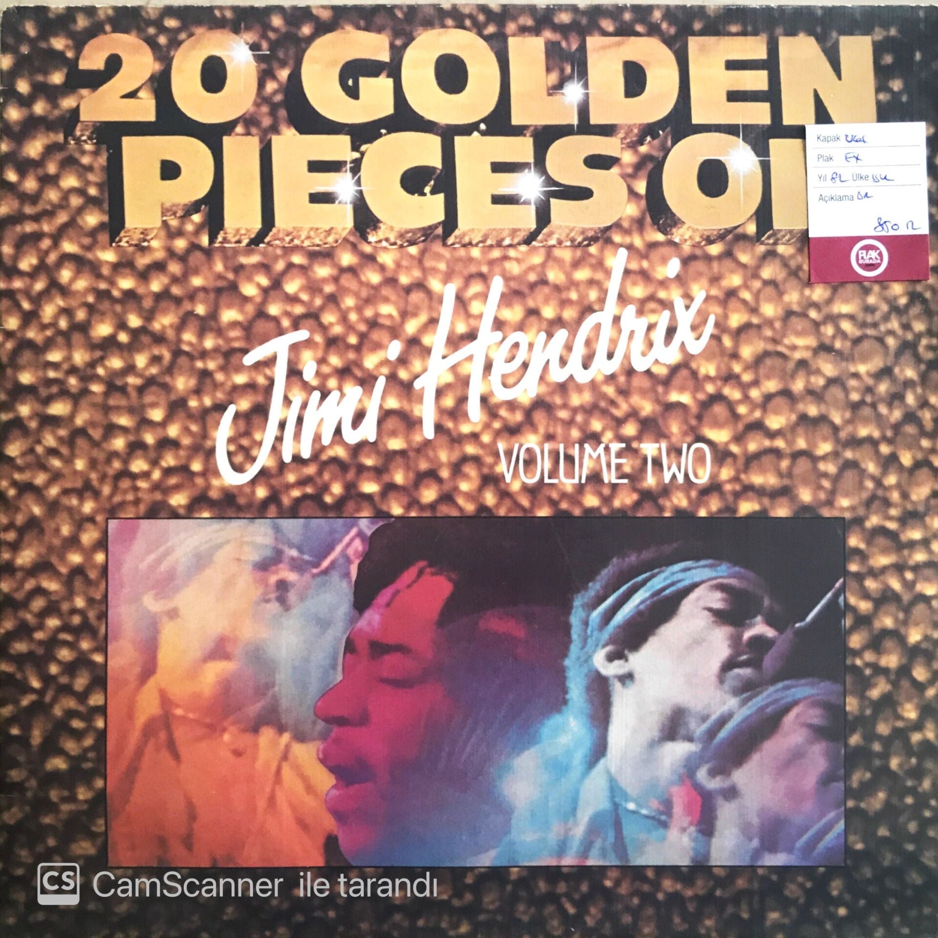Jimi Hendrix - 20 Golden Pieces - Volume Two - LP