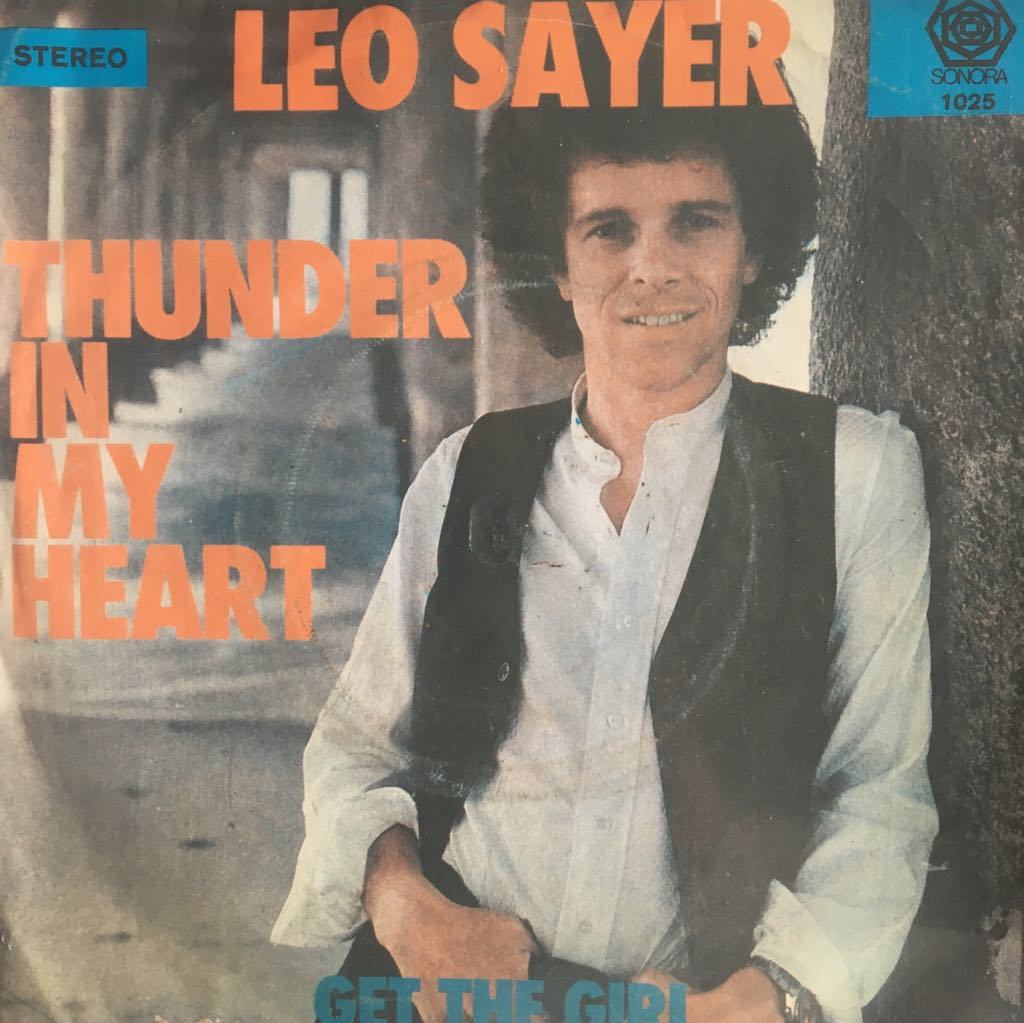 Leo Sayer Thunder In My Heart 45lik