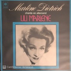 Marlene Dietrich Chante En Allemand Lili Marlene LP