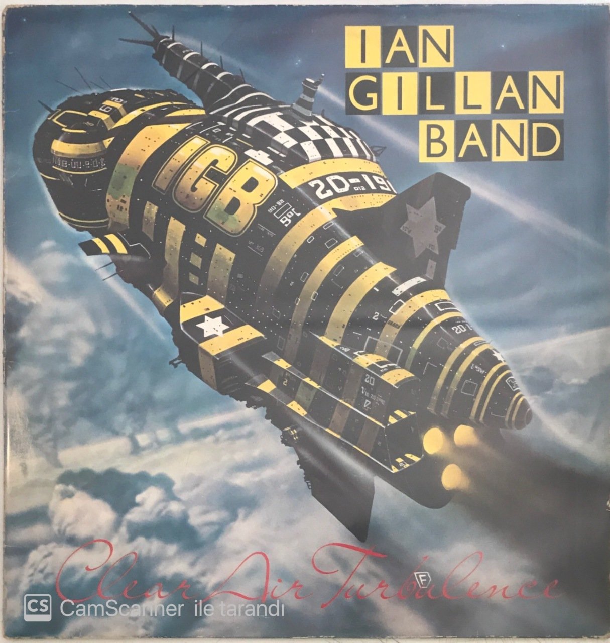 Ian Gillan Clear Air Turbulence LP