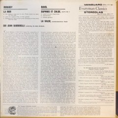 Debussy Ravel La Mer - Daphnis Et Chloe LP