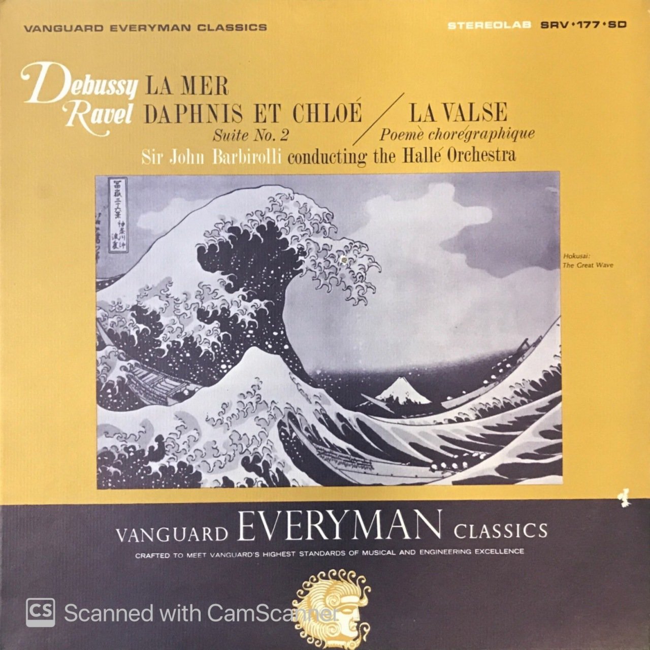 Debussy Ravel La Mer - Daphnis Et Chloe LP