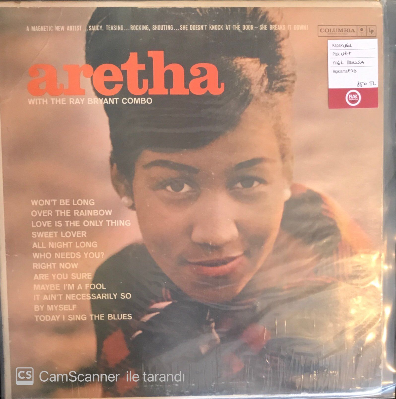 Aretha Franklin With The Ray Bryant Combo - Aretha