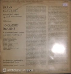 Franz Schubert Sinfonie Nr.8 Johannes Brahms LP