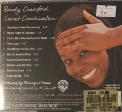 Randy Crawford Secret Combination CD