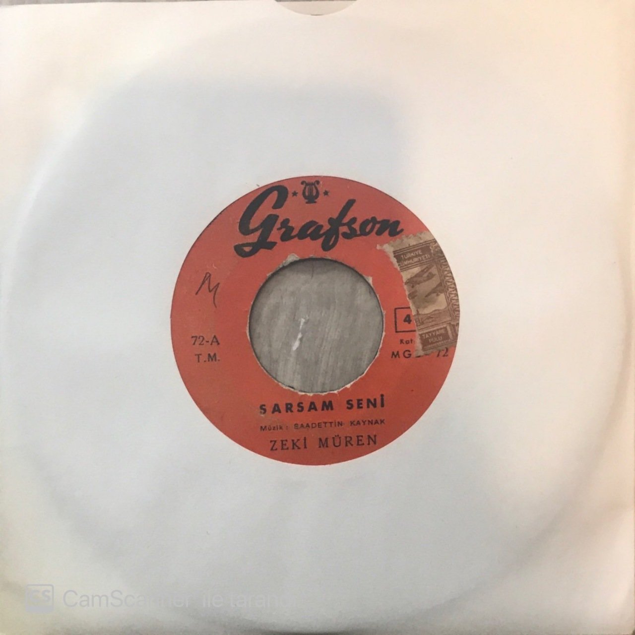 Zeki Müren Sarsam Seni 45lik