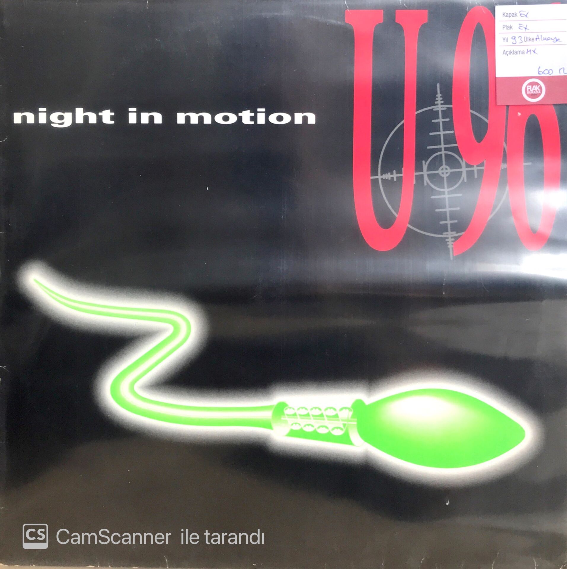 U 96 / Night In Motion LP Maxi Single