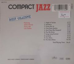 Compact Jazz Dizzy Gillespie CD