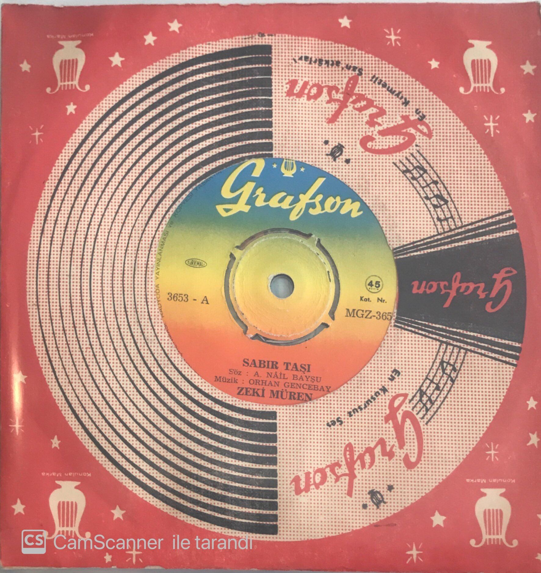 Zeki Müren - Sabır Taşı 45lik